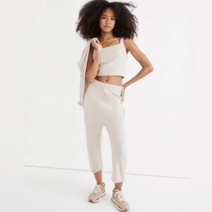 Madewell (Re)sourced Cashmere Carlyn Sweater Pants Medium